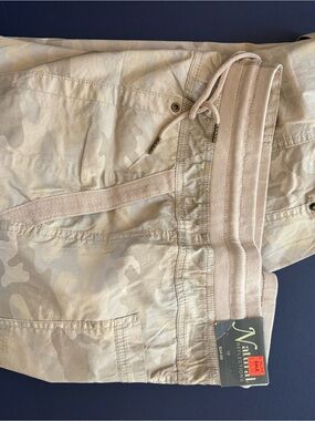 Natural Reflections Tan Camo Cargo Pants